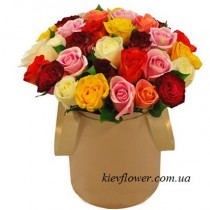 Rainbow hat box